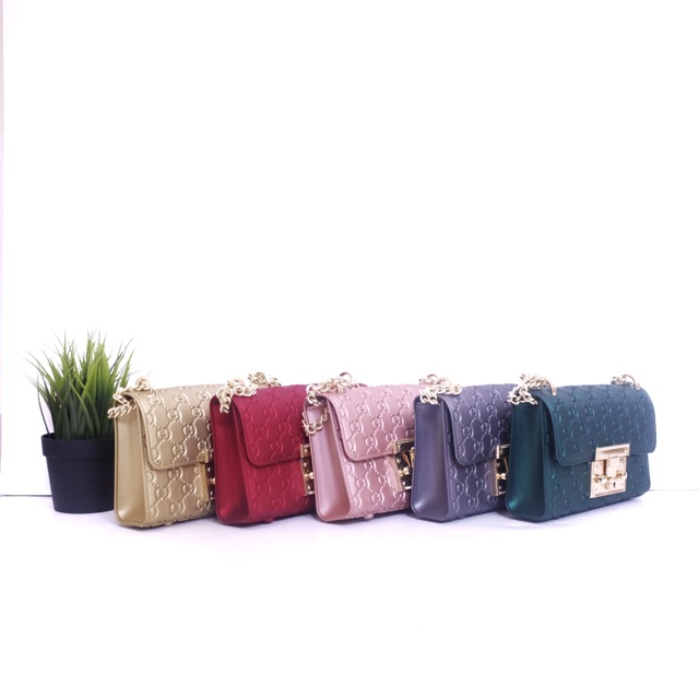 Gucci Padlock Jelly Doft Bag