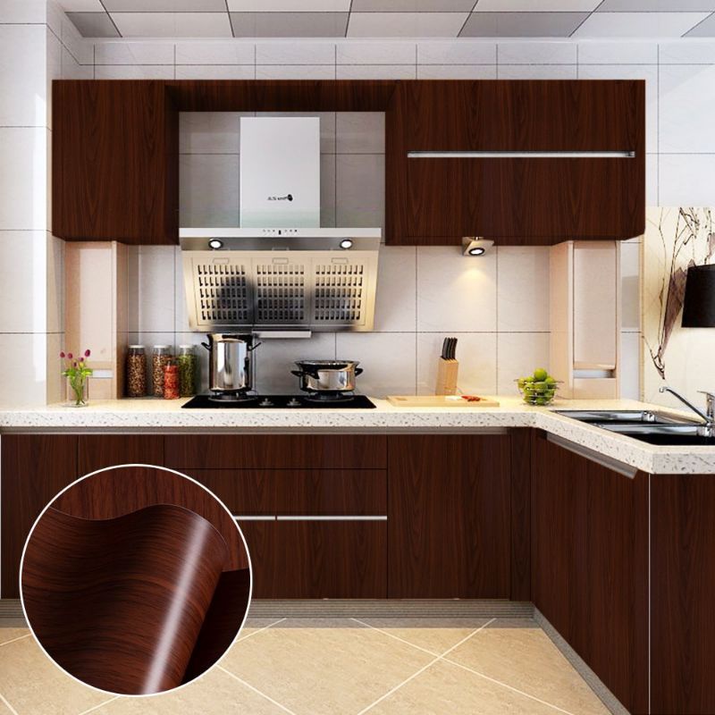 PROMO TERMURAH wallpaper wallsticker stiker dinding tembok lantai dapur motif serat kayu 3D sticker 