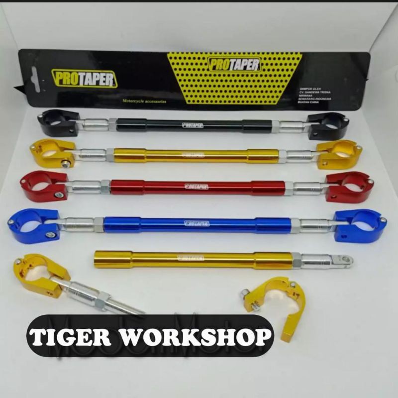 Protaper Stabilizer Stang Twotone CNC Palang Stang Twotone Universal Semua Motor