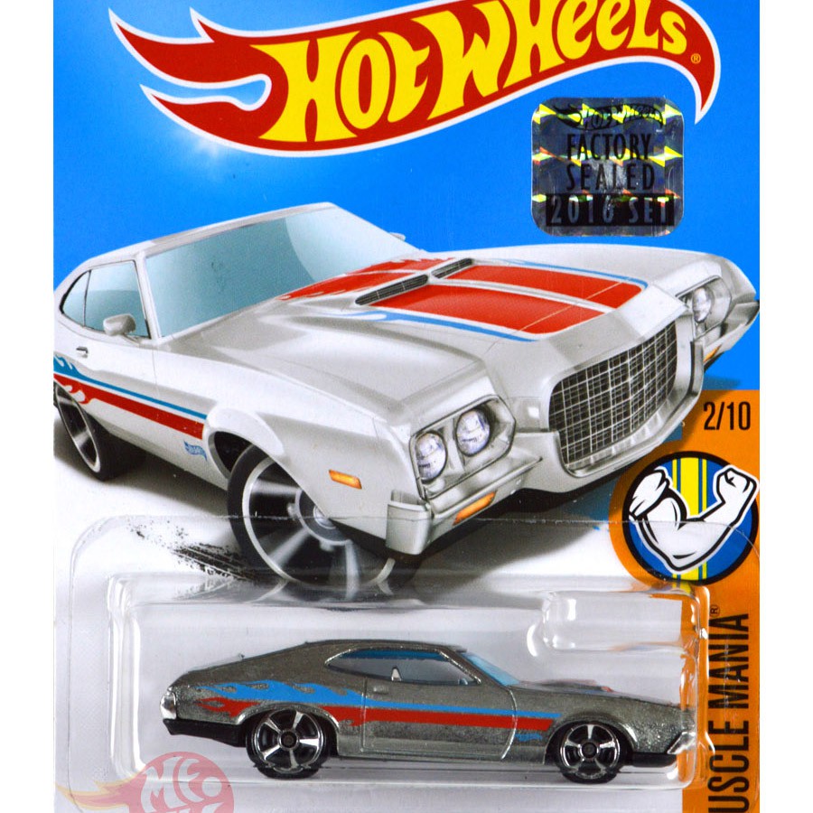 '72 Ford Gran Torino Sport ZAMAC Walmart Exclusive FS - Hot Wheels HW Hotwheels