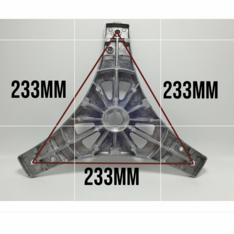 Kaki Segitiga Turbo Drum Tabung Mesin Cuci LG Top Loading 1 tabung