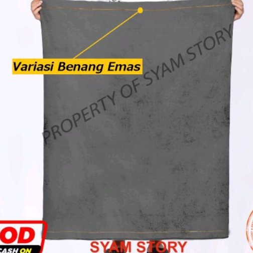 Sarung Polos Sarung Anak Remaja VARIASI BENANG EMAS