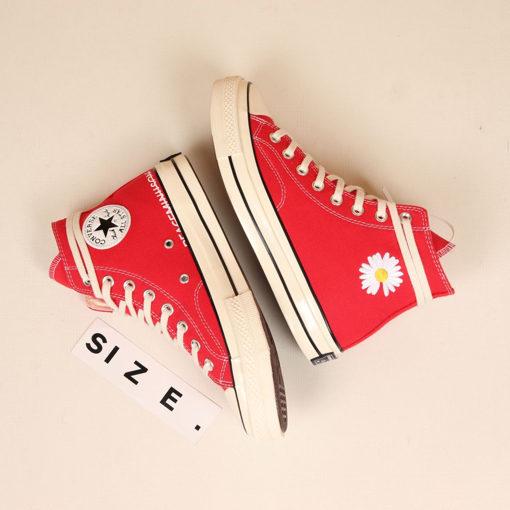 CONVERSE 70S X PEACE MINUS ONE Red White