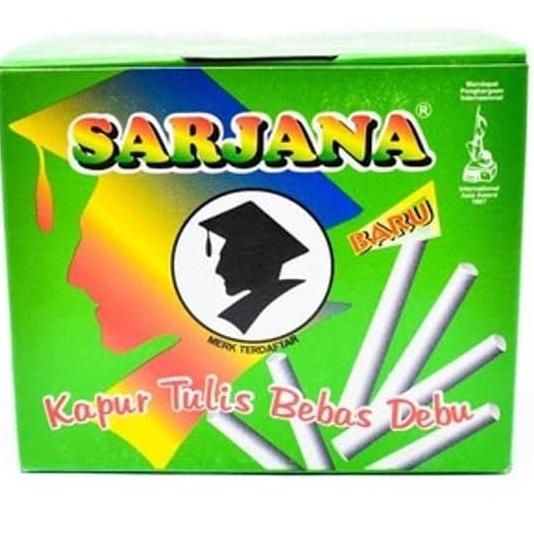 

Promo Awal tahun Kapur Tulis Sarjana Putih (isi 50)/Kapur Papan Tulis Sarjana Putih Promo Awal tahun
