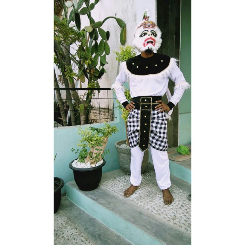 Costum hanoman dewasa+ekor