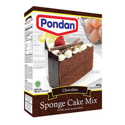 

Pondan Sponge Coklat