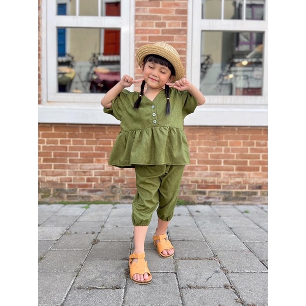 RACHIDKIDS / SETELAN ANAK CEWEK LUCU / BELLARIA SET ANAK