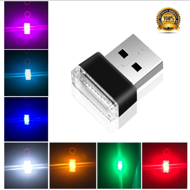 Lampu mini led usb atmosfer dekorasi mobil