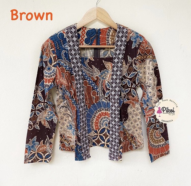 Atasan batik / baju batik wanita / batik modern / atasan batik wanita mura / kutubaru murah / 2317