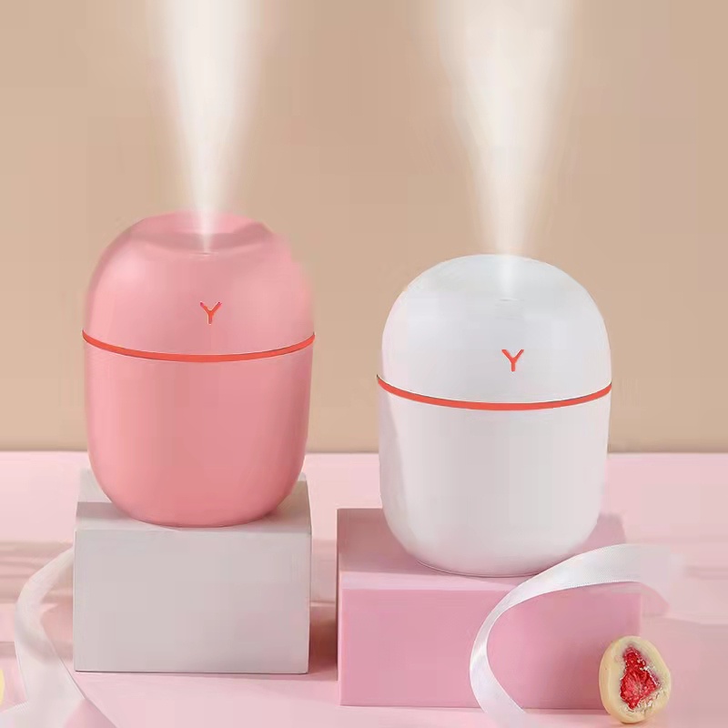 Diffuser Humidifier 220 ML - 420 ML  with 7 colour LED light -Oil Aromatherapy - Pengharum Ruangan- Termurah