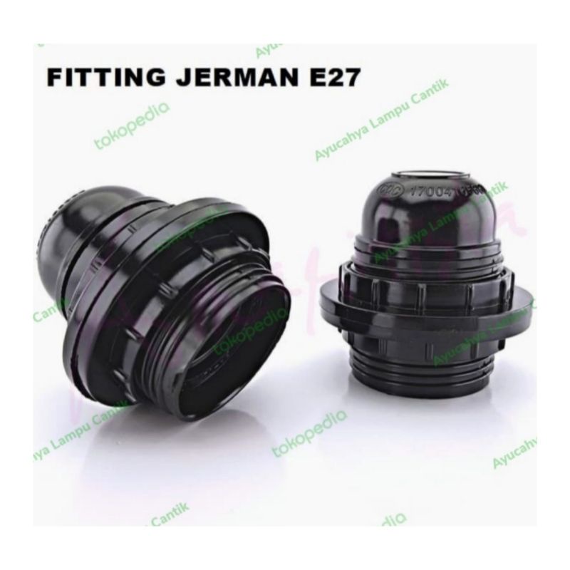 fitting lampu nakas e27 fitting jerman fitting lampu gantung