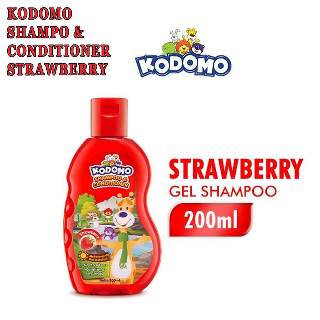 Shampo &amp; Conditioner* Kodomo* Shampo Rambut* Strawberry* 200ml