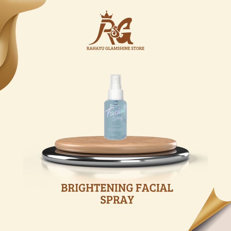 Glamshine Facial Spray Brightening / facepray / pencerah wajah / penyegar / spray glowing / facepray