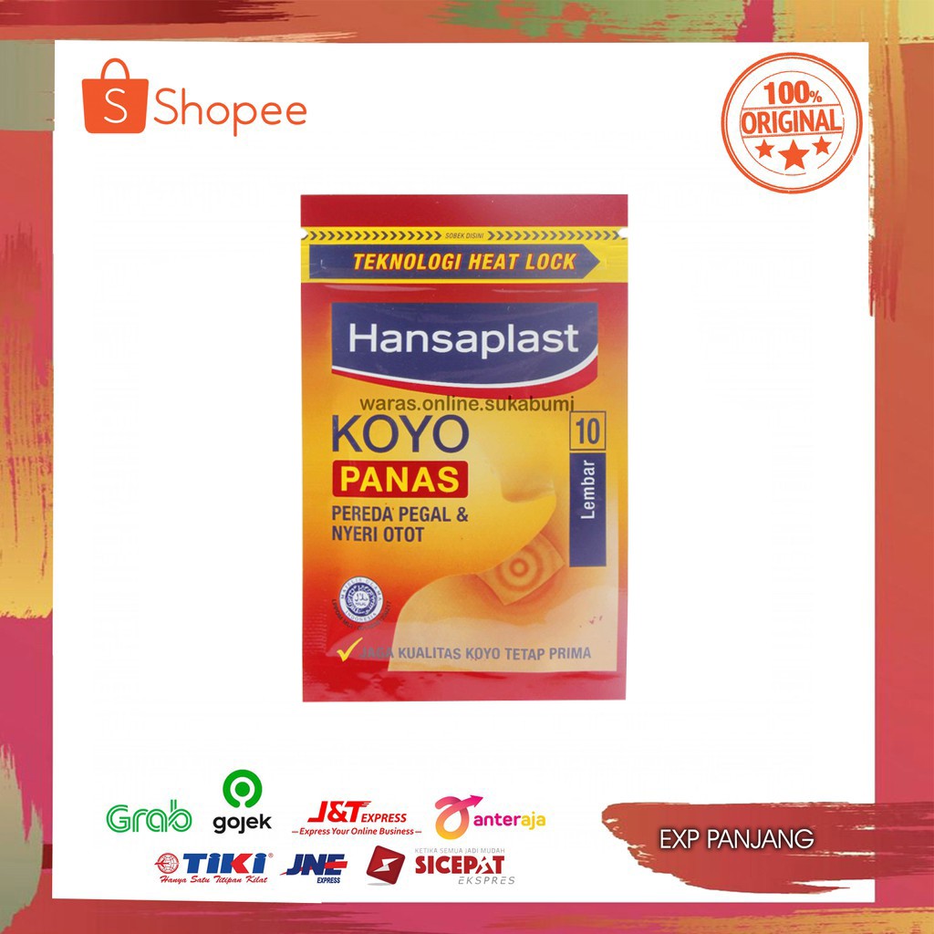 

Hansaplast Koyo Panas isi 100 lembar