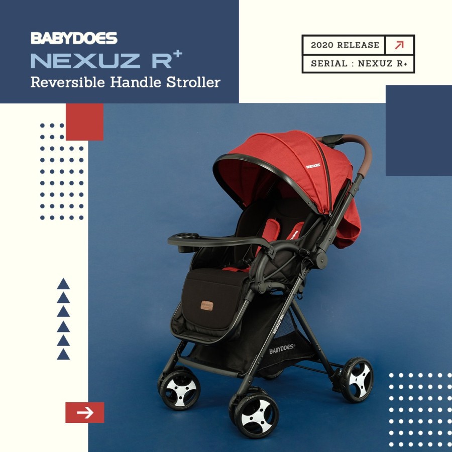 Makassar ! Stroller / Kereta Dorong Bayi Babydoes Nexus R+ CN TN 730