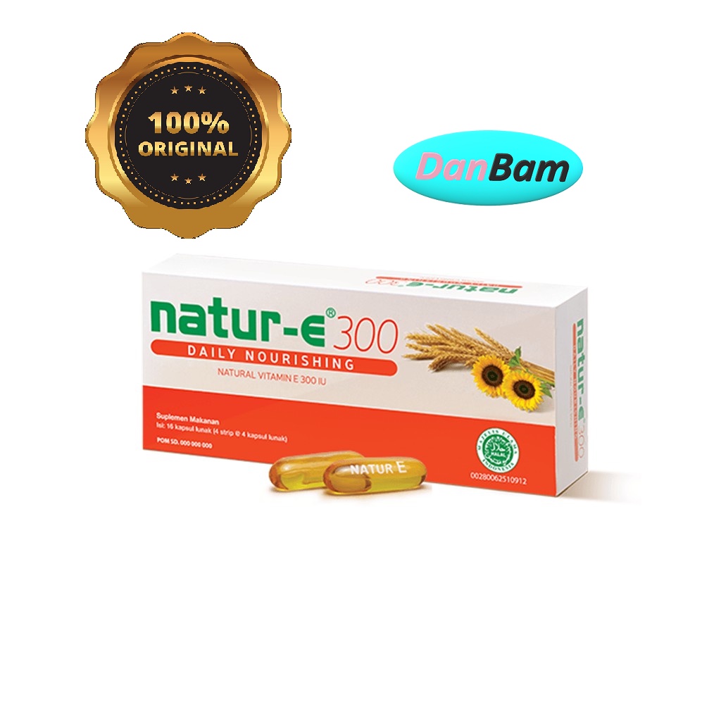 Natur-e 100 &amp; 300 IU Soft Nourishing Advanced White capsule 16's (DANUR16S)