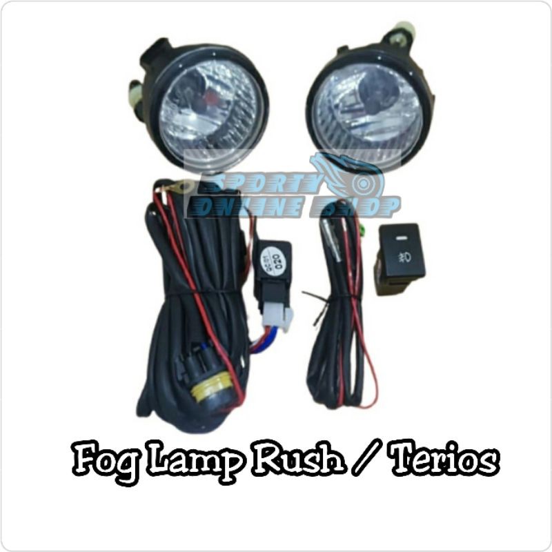 Fog Lamp Rush / Terios Komplit