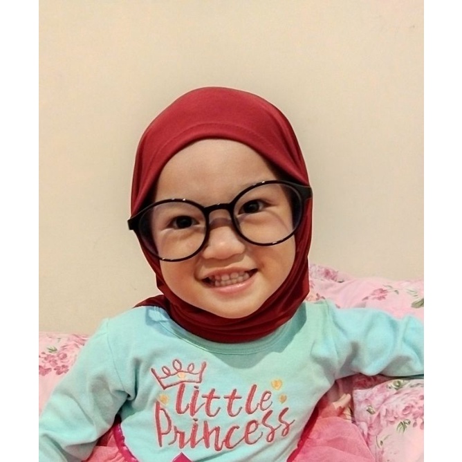 jilbab segiempat instan anak bahan jersey murah nyaman pasmina instan