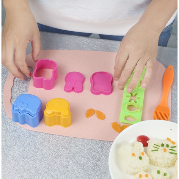 [TOYOU SHOP T41] CETAKAN NASI BENTO 3 IN 1 |RICE MOLD