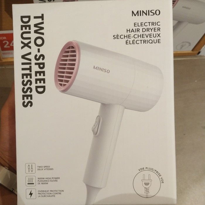 Miniso 1600W Lightweight Electric Hair Dryer PH2021 with VDE Plug