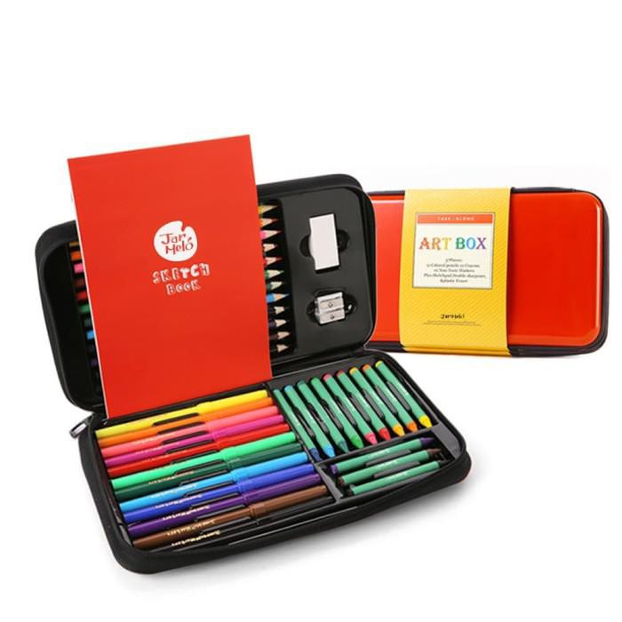

Art / Joan Miro 39Pcs Deluxe Art Set Washable Crayons Watercolor Pencil