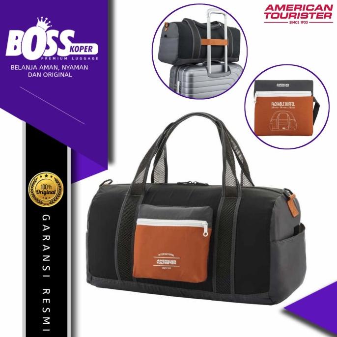 Jual TRAVEL BAG JINJING LIPAT AMERICAN TOURISTER PACKABLE DUFFLE ORIGINAL SDFVD32165 Shopee