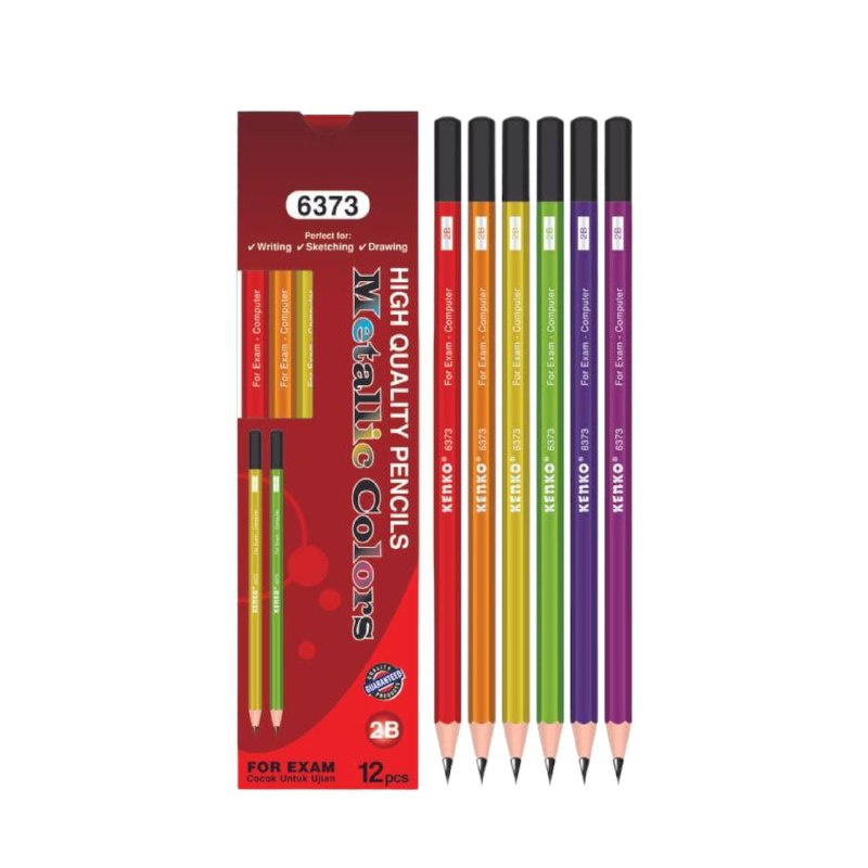 

Kenko 6373 pensil 2b Metal colors