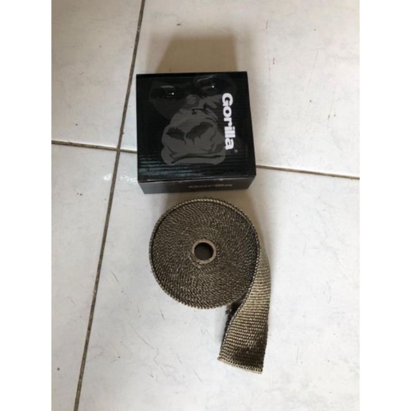 Peredam Panas Knalpot Motor dan Mobil Exhause Wrap
