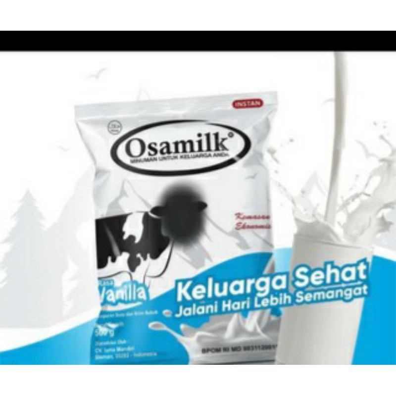 

osamilk vanilla 100% gemuk