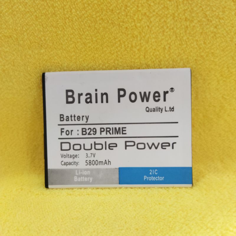 Baterai batre BRANDCODE B29 PRIME double power