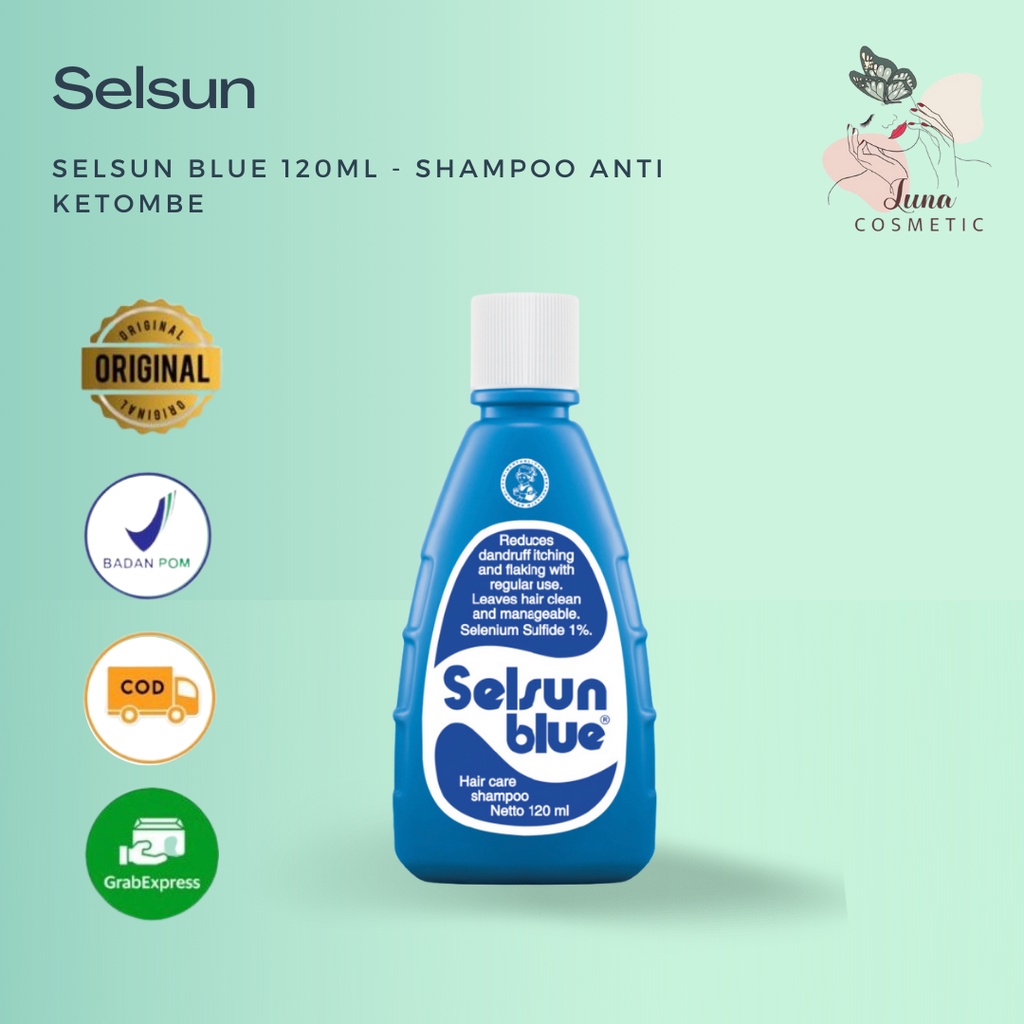 Selsun Blue 60ML 120ml / Selsun Shampoo Anti ketombe