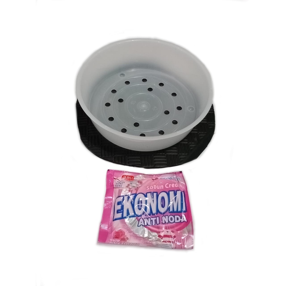 Steamer Kukusan Magic com 1,8 Liter 22,5 Cm Sarangan Magic com  + sabun colek / Kukusan Magic Com Mi