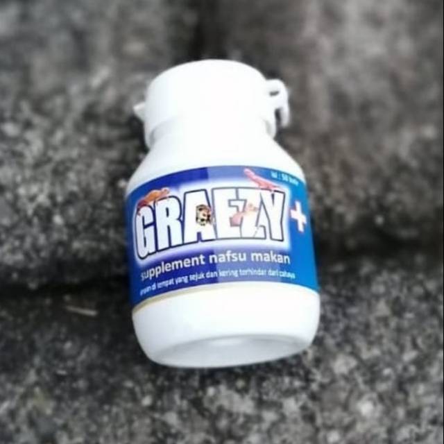 Graezy + / Vitamun obat kura kura dan reptil