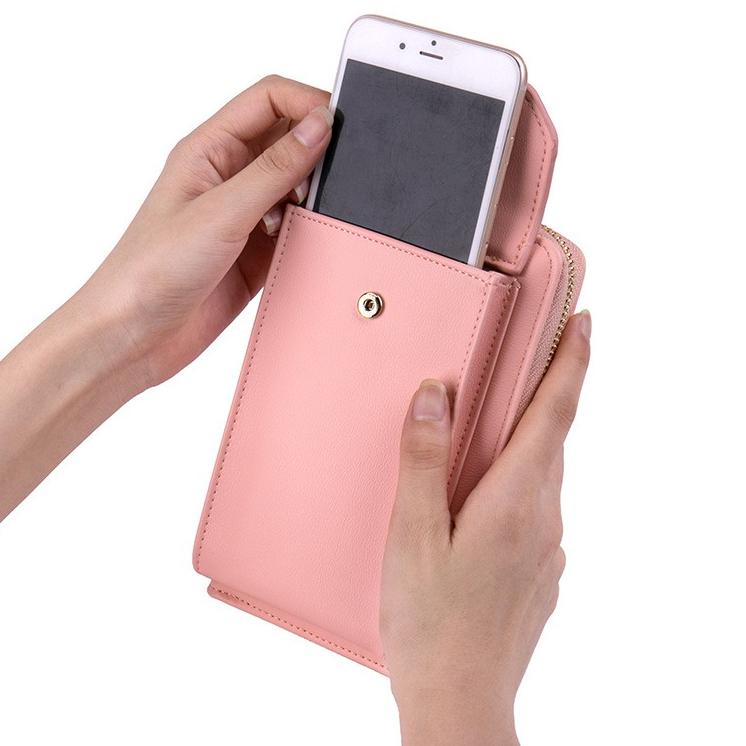 (TERBAIK) (27AN.ID) Dompet Panjang Q5006 Dompet Hp Wanita free tali fashion wanita multifungsi korea