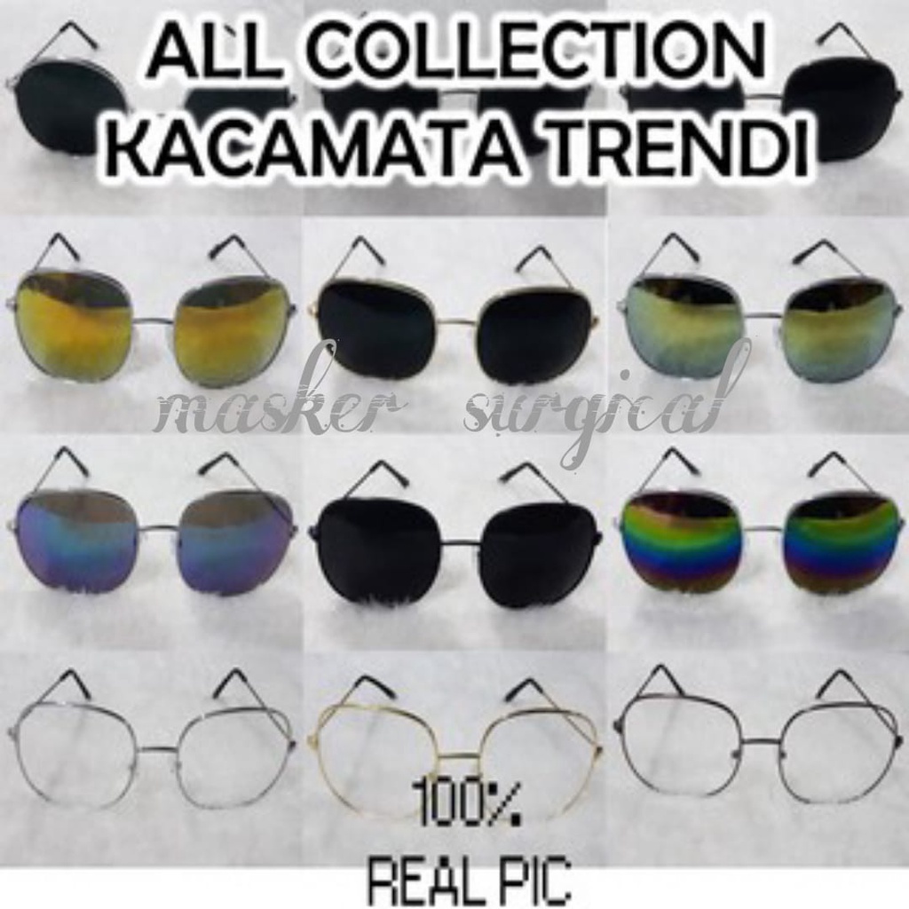 Kacamata anti silau / kacamata gaya modern wanita pria / kacamata wanita pria / kacamata gaya modis/