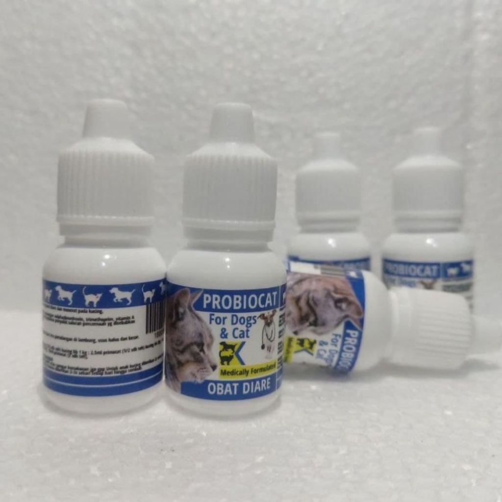 Obat Muntah Diare Mencret Kucing Anjing 10ml PROBIOCAT FEZONE