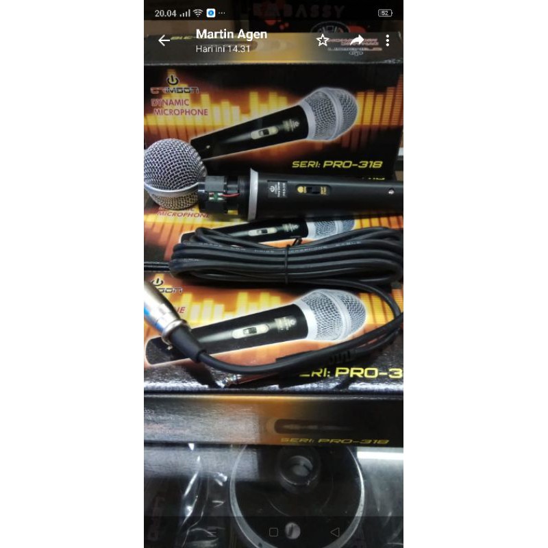 MIC KABEL CRIMSON PRO 318 MIC KABEL CRIMSON