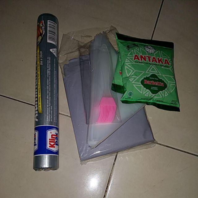 Kuas Silikon Roti Silicone Cake Barbecue Mentega Food Brush