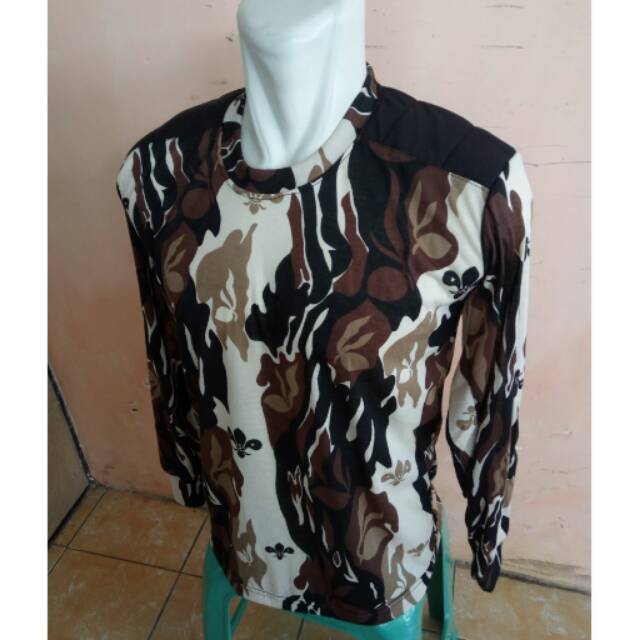 Kaos loreng Pramuka/kaos Pramuka