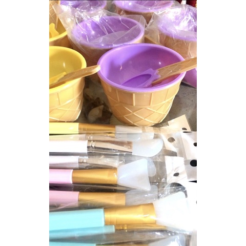 CAMILLE BEAUTY BPOM APPROVED-Mangkok + Spatula