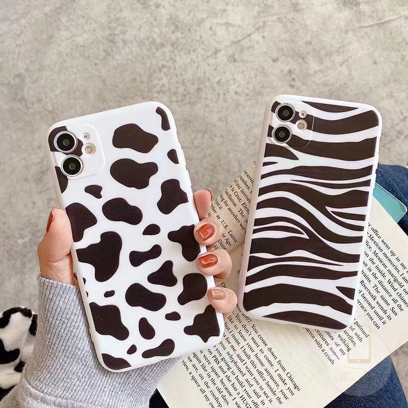 Case Pola Zebra Untuk Xiaomi Redmi 9A 10 9 9T 8 8A 9C NFC Mi POCO M3 X3 NFC Pro Note 8 9 10 Pro Max Plus