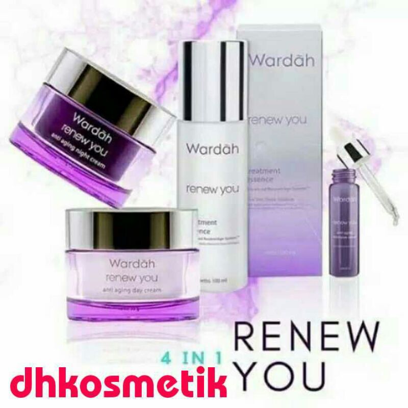 Wardah Paket Renew You Series Lengkap 4 in 1