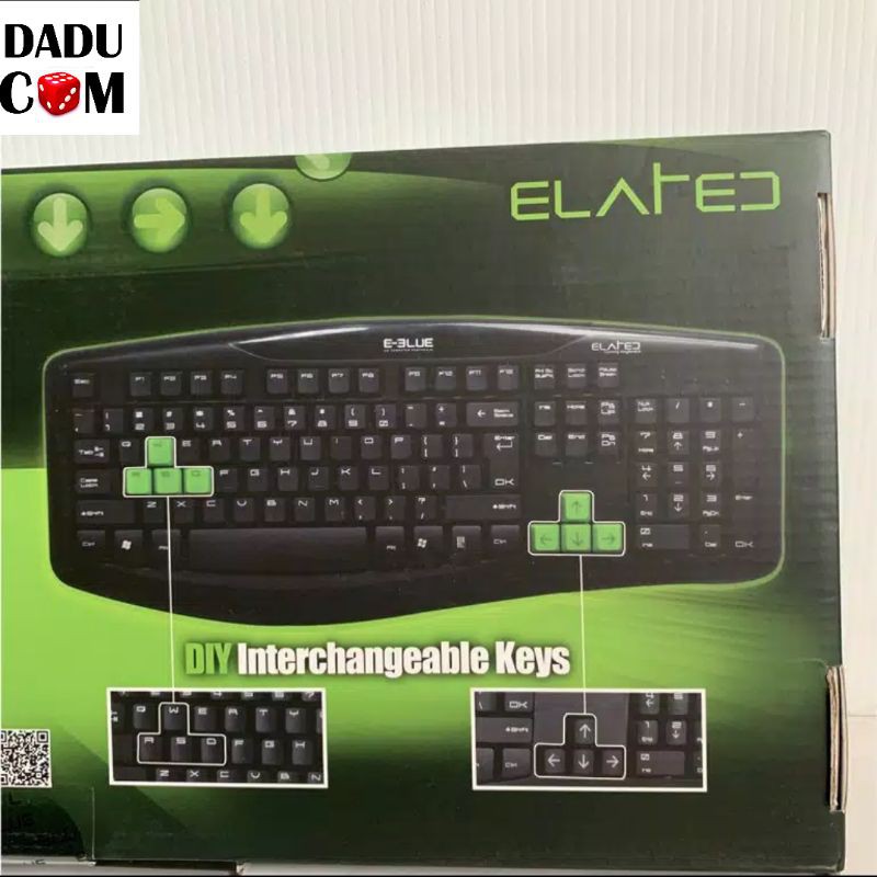 KEYBOARD GAMING E-BLUE ELATED