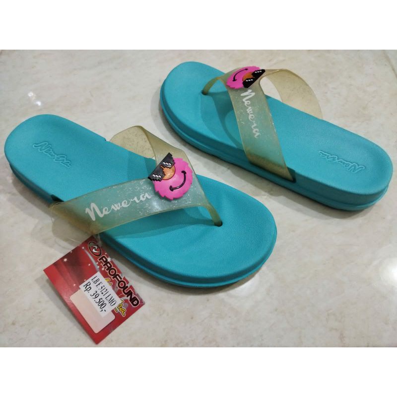 Sandal Jepit Wanita New Era Karakter Kartun