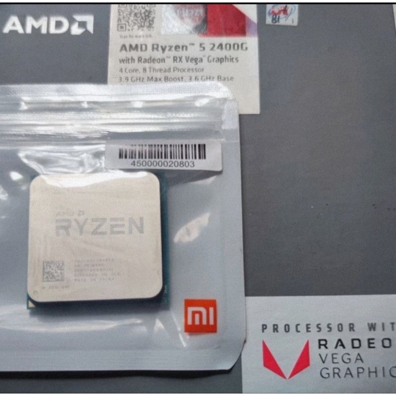 PROCESSOR AMD RYZEN 5 2400G