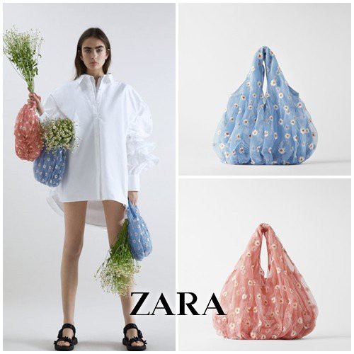 PGBAGS-Tas Wanita ZR/ZAR@ ember bordir tulle Bunga putih IMPORT/PREMIUM  #185308