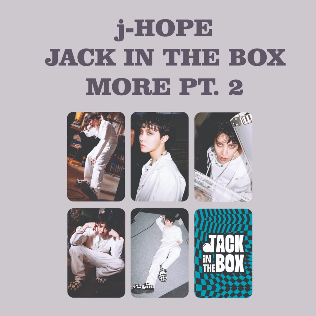 PHOTOCARD JHOPE ALBUM JACK IN THE BOX