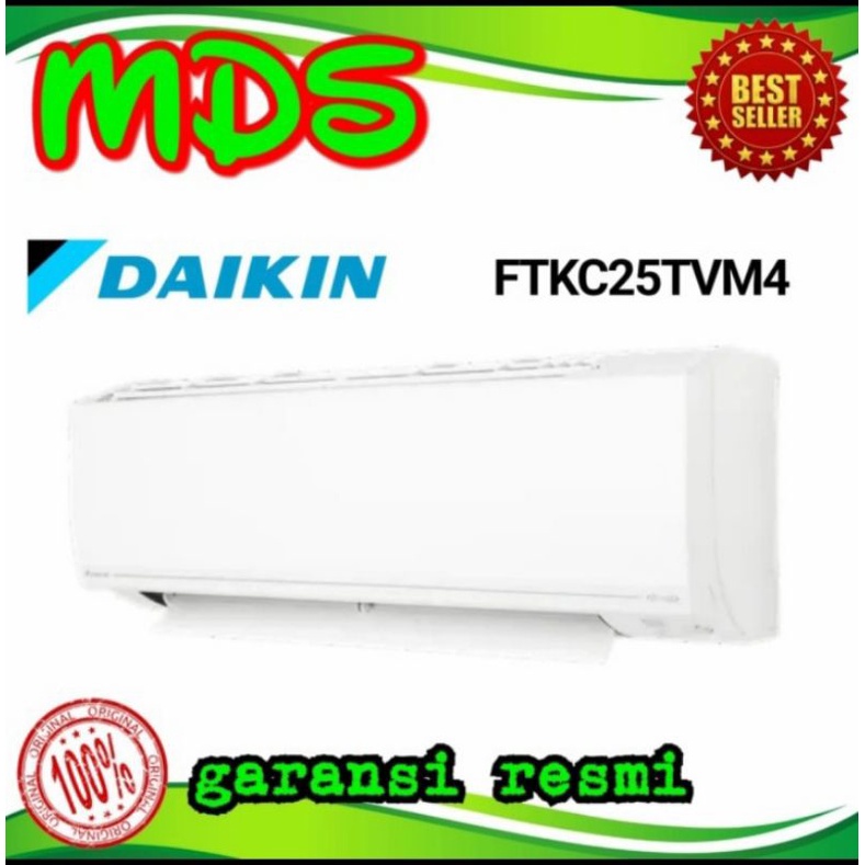 AC DAIKIN STAR INVERTER 1 pk FTKC 25 TVM4 Thailand Pasang+Instalasi