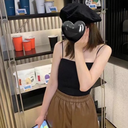 Tank Top Bra / Tanktop Polos Elastis High Quality Atasan Wanita-2