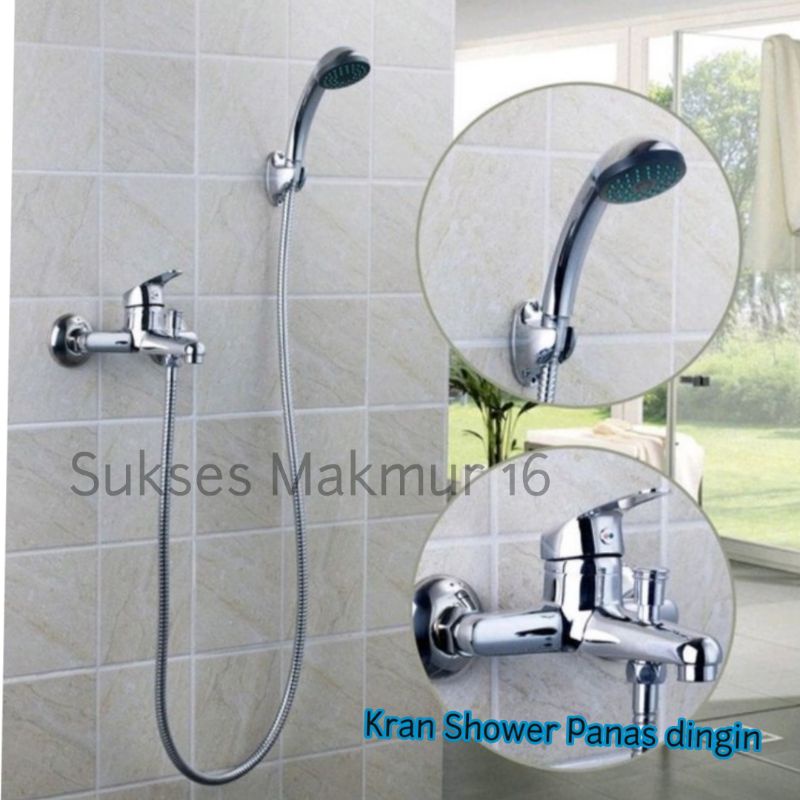 Kran Panas Dingin Kran Shower Kran Bathtub Keran Air Mixer Panas Dingin